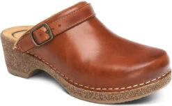 Aetrex Women's Beckie Cork Clog -Englins Fine Footwear aetrex womens beckie cork clog cognac lc204w 43484.1758916954