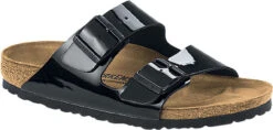 Birkenstock Arizona 23 Birkenstock Arizona -Englins Fine Footwear birkenstock arizona black birko flor patent 1005292 78920.1746646292