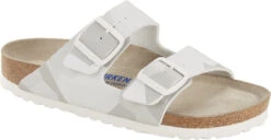 Birkenstock Arizona Soft Footbed 29 Birkenstock Arizona Soft Footbed -Englins Fine Footwear birkenstock arizona soft footbed desert soil geo camo snow white birko flor 1024871 75340.1700929795