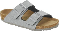 Birkenstock Children's Arizona Vegan -Englins Fine Footwear birkenstock childrens arizona vegan stone coin canvas 1022314 41702.1686255379