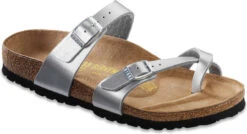 Birkenstock Children's Mayari 8 Birkenstock Children's Mayari -Englins Fine Footwear birkenstock childrens mayari silver birko flor 1014178 36458.1644286995