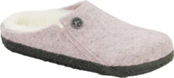 Birkenstock Children's Zermatt Shearling -Englins Fine Footwear birkenstock childrens zermatt shearling soft pink natural 1020608 52266.1638374330