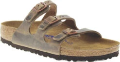 Birkenstock Women's Florida Soft Footbed 15 Birkenstock Women's Florida Soft Footbed -Englins Fine Footwear birkenstock florida soft footbed tobacco oiled leather 1011432 03366.1585835173