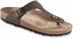 Birkenstock Women's Gizeh -Englins Fine Footwear birkenstock gizeh mocha birkibuc 4375 67397.1657894816