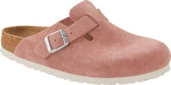 Birkenstock Boston Soft Footbed -Englins Fine Footwear birkenstock unisex boston soft footbed pink clay suede 1023263 40358.1701981943