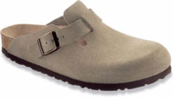 Birkenstock Boston Soft Footbed -Englins Fine Footwear birkenstock women boston soft footbed taupe suede 560773 93090.1729199744