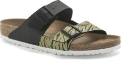 Birkenstock Women's Arizona Split 7 Birkenstock Women's Arizona Split -Englins Fine Footwear birkenstock womens arizona split zebra cork brown black birko flor 1024751 99861.1686262047