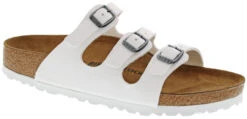 Birkenstock Women's Florida 7 Birkenstock Women's Florida -Englins Fine Footwear birkenstock womens florida white birko flor 101706 22942.1619809878