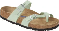 Birkenstock Women's Mayari Soft Footbed -Englins Fine Footwear birkenstock womens mayari soft footbed matcha nubuck leather 1023956 84422.1686306981