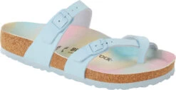 Birkenstock Women's Mayari Vegan -Englins Fine Footwear birkenstock womens mayari vegan ombre finished sky birkibuc 1021202 07668.1657899282