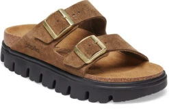 Birkenstock Women's Papillio Arizona Chunky -Englins Fine Footwear birkenstock womens papillio arizona chunky dark tea suede 1028389 93277.1746711727