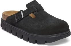 Birkenstock Women's Papillio Boston Chunky 11 Birkenstock Women's Papillio Boston Chunky -Englins Fine Footwear birkenstock womens papillio boston chunky black suede 1028317 31445.1758311304