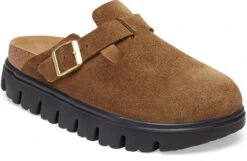 Birkenstock Women's Papillio Boston Chunky 12 Birkenstock Women's Papillio Boston Chunky -Englins Fine Footwear birkenstock womens papillio boston chunky dark tea suede 1028402 40502.1758311304