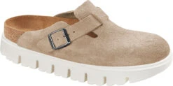 Birkenstock Women's Papillio Boston Chunky 14 Birkenstock Women's Papillio Boston Chunky -Englins Fine Footwear birkenstock womens papillio boston chunky warm sand suede leather 1026176 65597.1758311304
