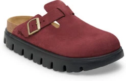 Birkenstock Women's Papillio Boston Chunky 15 Birkenstock Women's Papillio Boston Chunky -Englins Fine Footwear birkenstock womens papillio boston chunky zinfandel suede 1030400 33730.1758311304