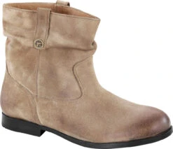 Birkenstock Women's Sarnia -Englins Fine Footwear birkenstock womens sarnia taupe waxed suede 1006923 19717.1645632827