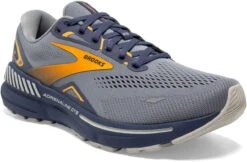 Brooks Men's Adrenaline GTS 23 9 Brooks Men's Adrenaline GTS 23 -Englins Fine Footwear brooks mens adrenaline gts 23 grey crown blue orange 1103911d027 10131.1728922045