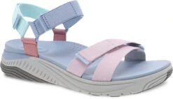 Dansko Racquel -Englins Fine Footwear dansko womens racquel sky multi webbing 4915099400 28209.1677526784