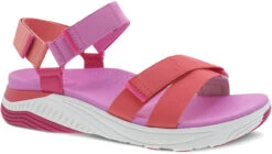 Dansko Racquel -Englins Fine Footwear dansko womens racquel strawberry multi webbing 4915264800 75841.1677526784