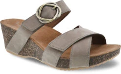 Dansko Susie 11 Dansko Susie -Englins Fine Footwear dansko womens susie taupe milled nubuck 3420160600 50378.1645627356