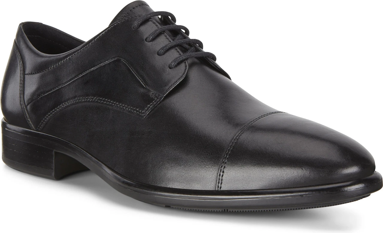 ECCO Men's Citytray Derby Cap Toe Tie 2 ECCO Men's Citytray Derby Cap Toe Tie - Image 2