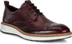 ECCO Men's ST.1 Hybrid Brogue -Englins Fine Footwear ecco mens st 1 hybrid brogue natural 83642401480 77526.1595365354