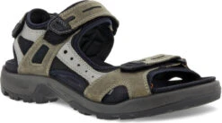 ECCO Men's Yucatan Sandal 9 ECCO Men's Yucatan Sandal -Englins Fine Footwear ecco mens yucatan sandal vetiver wild dove 06956451693 03732.1624471221
