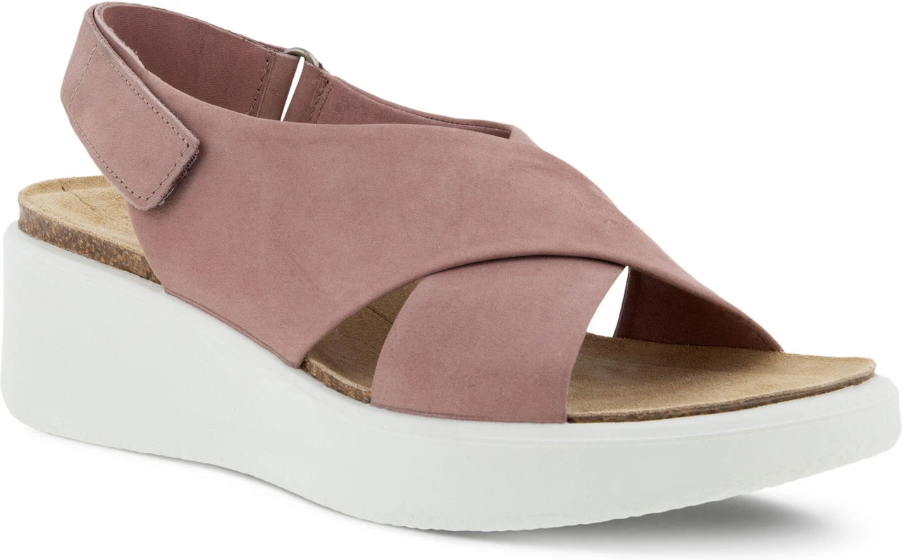 ECCO Women's Flowt Wedge Cork Sandal 2 ECCO Women's Flowt Wedge Cork Sandal - Image 2