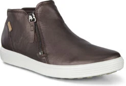 ECCO Women's Soft 7 Low Bootie 13 ECCO Women's Soft 7 Low Bootie -Englins Fine Footwear ecco womens soft 7 low bootie shale metallic 43024352196 48329.1701992142