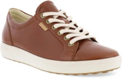 ECCO Women's Soft 7 Sneaker 14 ECCO Women's Soft 7 Sneaker -Englins Fine Footwear ecco womens soft 7 sneaker cognac 43000301053 64840.1732124647