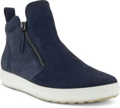 ECCO Women's Soft 7 Zip Bootie 8 ECCO Women's Soft 7 Zip Bootie -Englins Fine Footwear ecco womens soft 7 zip bootie night sky 47031302303 37752.1642784709