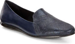 ECCO Women's Touch Ballerina 2.0 Scale -Englins Fine Footwear ecco womens touch ballerina 2 true navy blue iris 27158350787 72693.1527560127