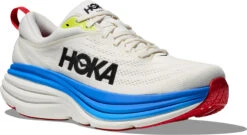 Hoka Men's Bondi 8 -Englins Fine Footwear hoka mens bondi 8 blanc de blanc virtual blue 1123202 bvr 09016.1745426713