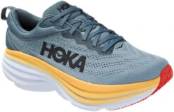 Hoka Men's Bondi 8 -Englins Fine Footwear hoka mens bondi 8 goblin blue mountain spring 1123202 gbms 20920.1745426713