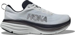 Hoka Men's Bondi 8 -Englins Fine Footwear hoka mens bondi 8 white black 1123203 wblc 05857.1745426713