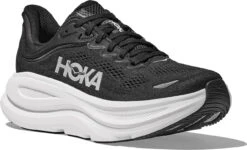 Hoka Men's Bondi 9 13 Hoka Men's Bondi 9 -Englins Fine Footwear hoka mens bondi 9 black white 1162011 bwht 63541.1750713226