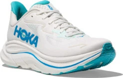 Hoka Men's Clifton 10 -Englins Fine Footwear hoka mens clifton 10 white skward blue 1162030 wky 53525.1750714007