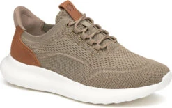 Johnston & Murphy Amherst 2.0 Knit Plain Toe -Englins Fine Footwear johnston and murphy mens amherst 2 0 knit plain toe taupe heathered 25 0670 69037.1713559857