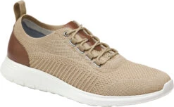 Johnston & Murphy Amherst Knit U-Throat -Englins Fine Footwear johnston murphy men amherst knit u throat taupe knit 25 3432 02101.1700845736