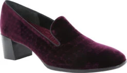 Munro Allee -Englins Fine Footwear munro allee maroon velvet m310737 46045.1534866433