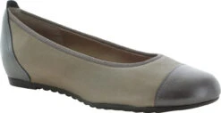 Munro Henlee -Englins Fine Footwear munro henlee taupe shimmer pewter kid m183448 85296.1522422780