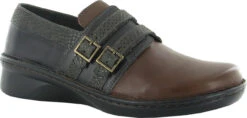 Naot Celesta -Englins Fine Footwear naot celesta toffee french roast brown croc black madras 35121 s9p 26746.1537461156