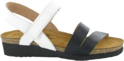 Naot Kayla 19 Naot Kayla -Englins Fine Footwear naot kayla soft white leather soft black 7806 wfx 84514.1743631654