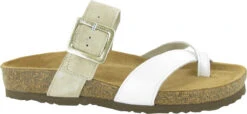 Naot Fresno -Englins Fine Footwear naot womens fresno white pearl leather sand stone suede 8250 wdx 41144.1647439257