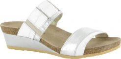 Naot Royalty -Englins Fine Footwear naot womens royalty soft white leather soft silver leather 5051 wft 75821.1732929544
