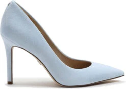 Sam Edelman Women's Hazel Pointed Toe 8 Sam Edelman Women's Hazel Pointed Toe -Englins Fine Footwear sam edelman womens hazel pointed toe riviera blue suede h3791l6405 55725.1656456003