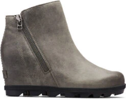 Sorel Women's Joan Of Arctic Wedge II Zip -Englins Fine Footwear sorel womens joan of arctic wedge 2 zip quarry 1870231052 07230.1603280080