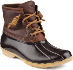 Sperry Women's Saltwater -Englins Fine Footwear sperry women saltwater tan dark brown sts91176 11997.1565829705