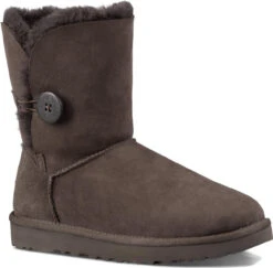 UGG Women's Bailey Button II -Englins Fine Footwear ugg bailey button ii chocolate 1016226 cho 59244.1568902872
