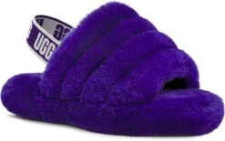 UGG Kids Fluff Yeah Slide -Englins Fine Footwear ugg childrens kids fluff yeah slide violet night 1098494k vngh 28977.1647038454